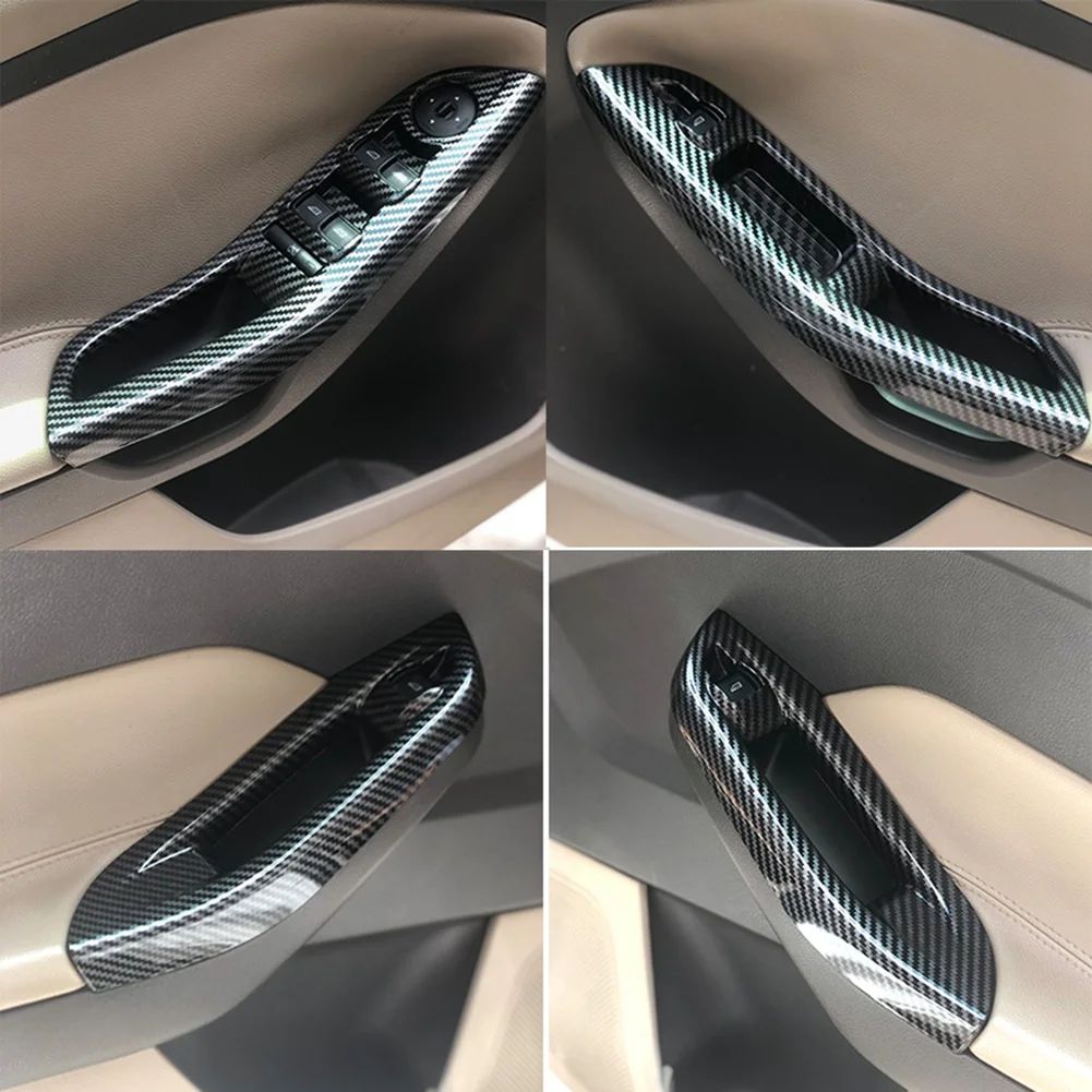 

Upgraded For Focus 3 MK3 2009-2017 Car Door Armrest Panel Sticker 4Pcs