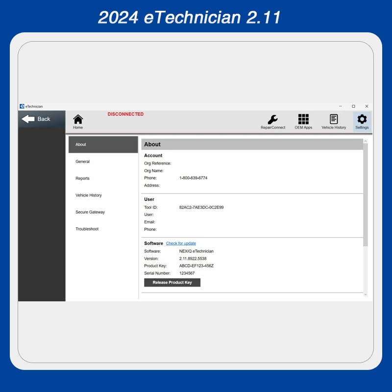 

2024 For Nexiq eTechnician 2.11 Diagnostic Software unexpire