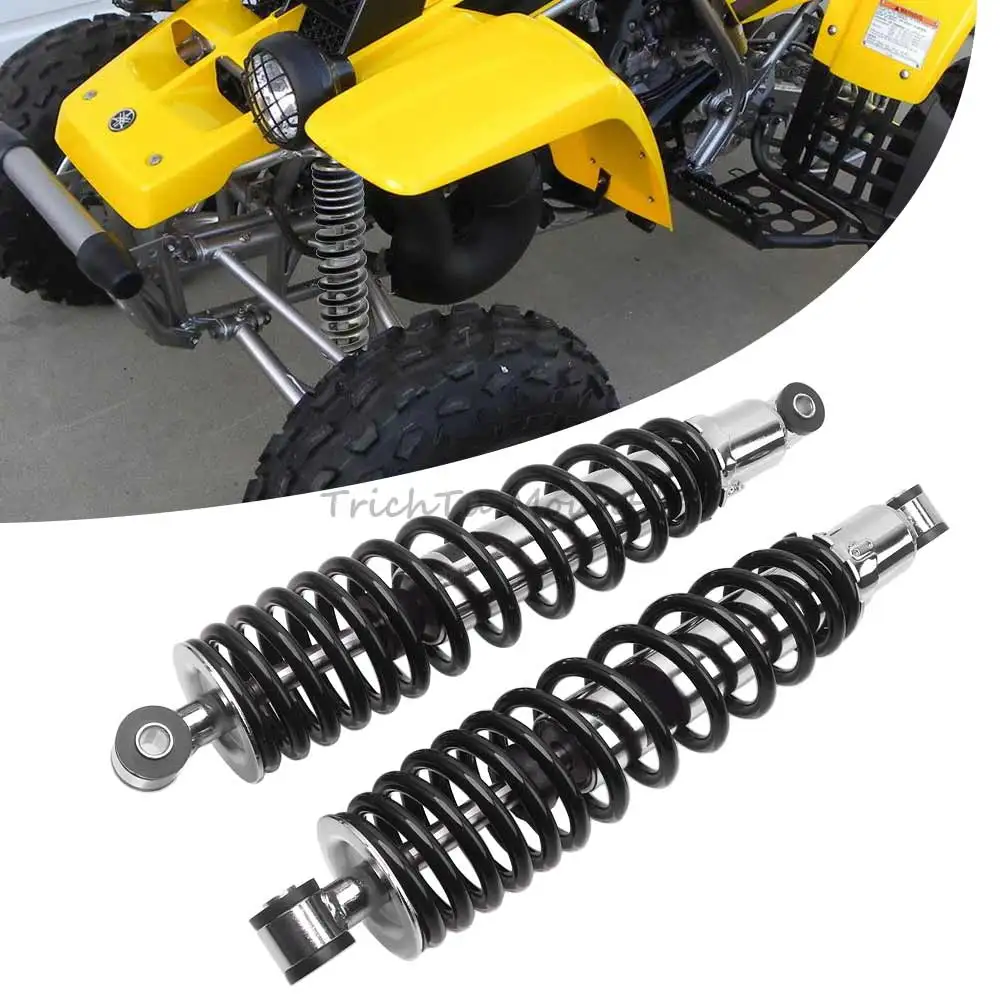 

Передние пневматические передние амортизаторы 370 мм, черная сталь, алюминиевый сплав, аксессуар для квадроцикла UTV, подходит для Yamaha Banshee 350 YFZ350 1987-2006