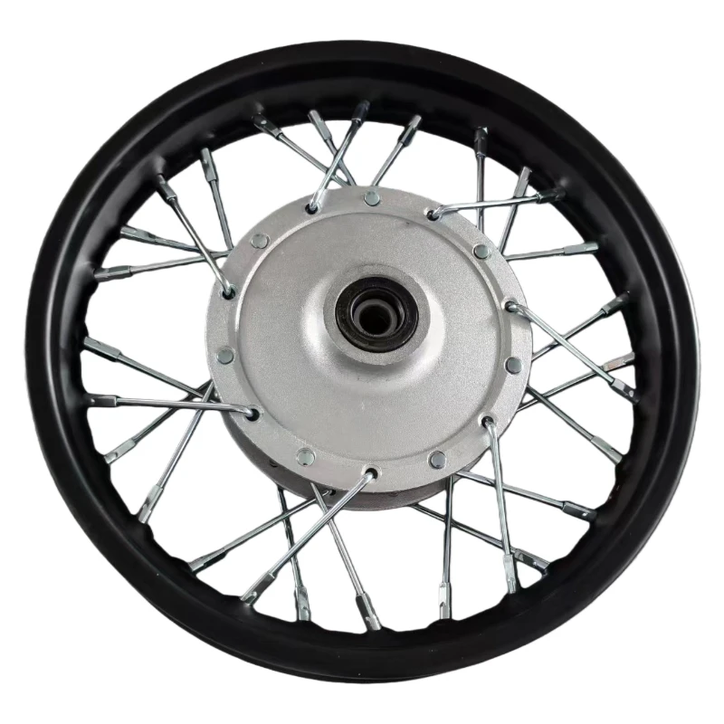 ملحقات جديدة للدراجات النارية على الطرق الوعرة مع عجلات 2.50-10 بوصة وحلقات فولاذية لفرامل الطبل الأمامية والخلفية #3