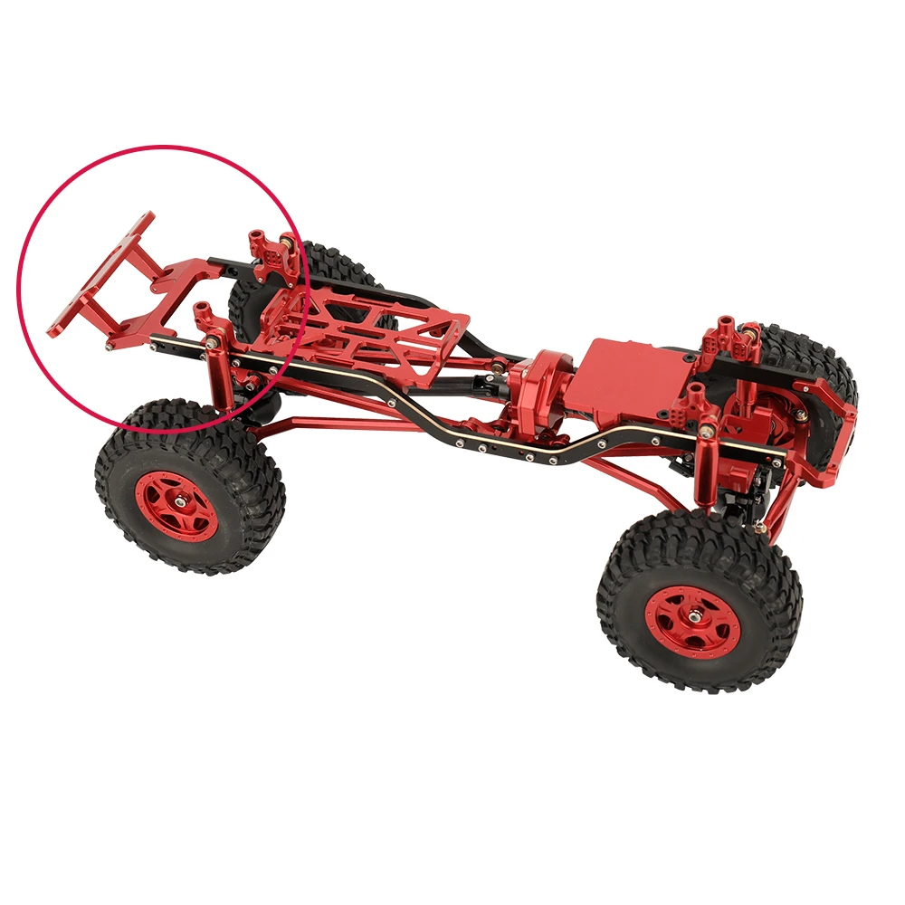 1szt Mocowanie ze stopu metali RC Mocowanie tylnego zderzaka Lekkie mocowanie do Axial SCX24 1/24 AXI00005 RC Car Części do modernizacji Akcesoria