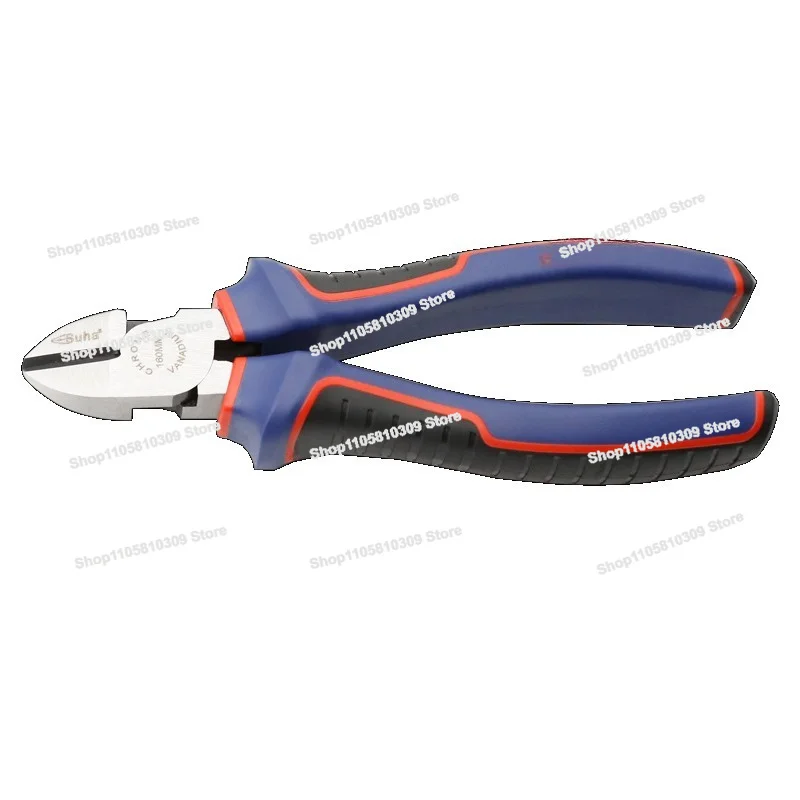 Oblique Mouth Pliers Oblique Mouth Pliers Cut Steel Wire Labor-saving, Small Partial Mouth  Electronic  Electrician
