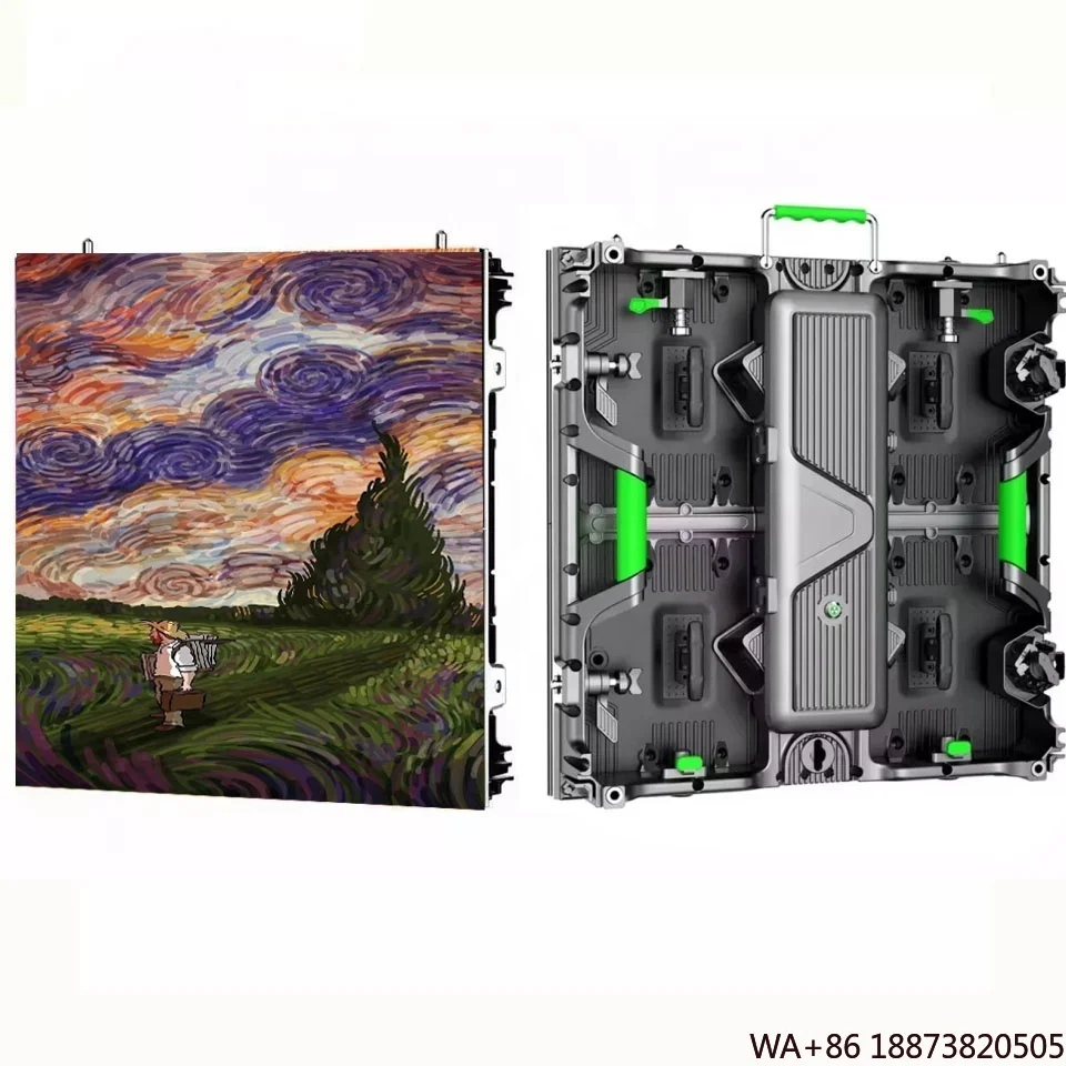 

Светодиодный дисплей HD, новый дизайн, P2,976 мм, полноцветный сценический дисплей для мероприятий, использование рекламного экрана, рекламное настенное видеооборудование