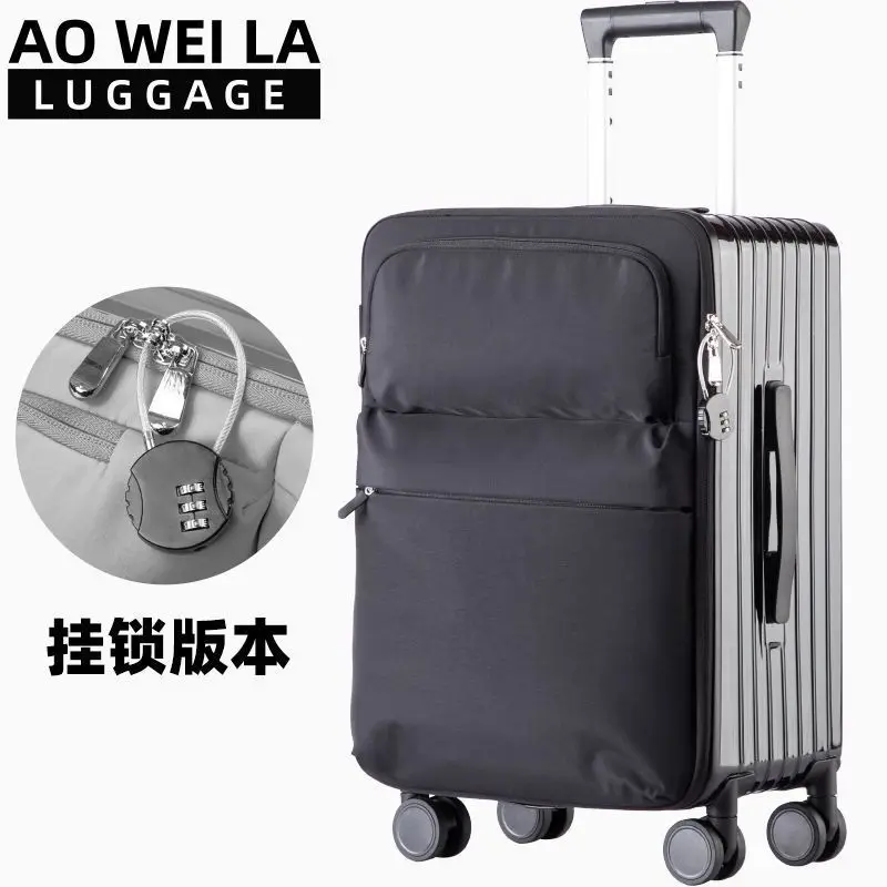 

26 Inch Lightweight Travel Suitcase, Padlock Version
