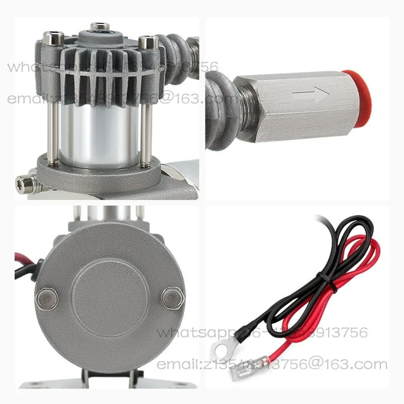 95C Mini Air Compressor 12V/24V Sprinkler Pneumatic Water Valve Motorcycle Commercial Vehicle Suspension Retrofit