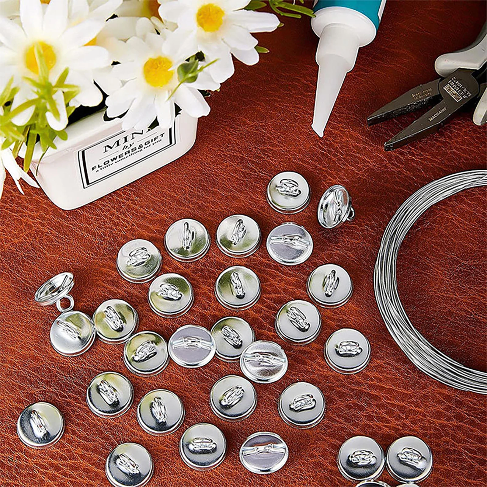 50/100pcs Plant Fixed Anchor Vine/climbing Plant Fixed Anchor Anti Rust Ultra Light Aluminum Alloy Design Anchor Gardening Tools #4