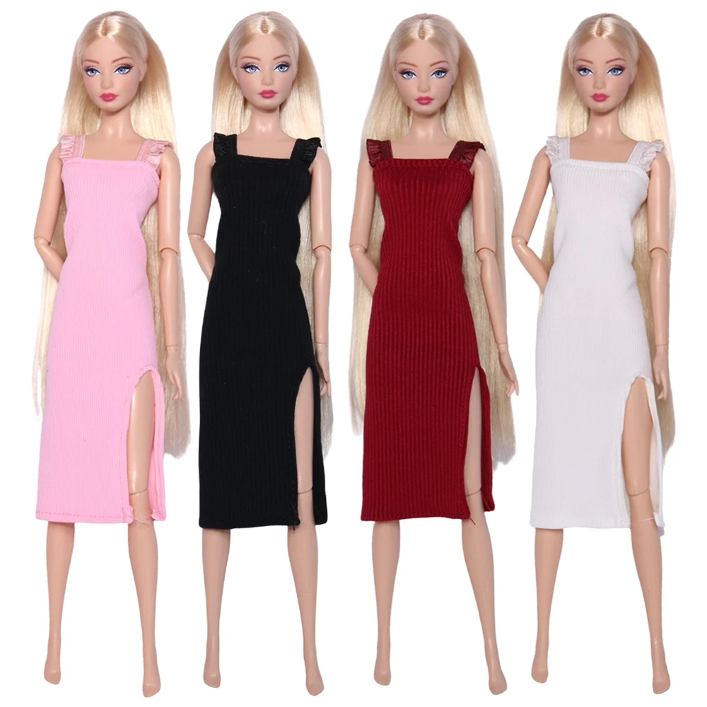 

4 Pcs Supermodel Doll Dress 30 CM Doll Clothes Fashion Skirt 1/6 11.5 Inch Clothes Dolls Accessories DIY Toy Collector Gifts