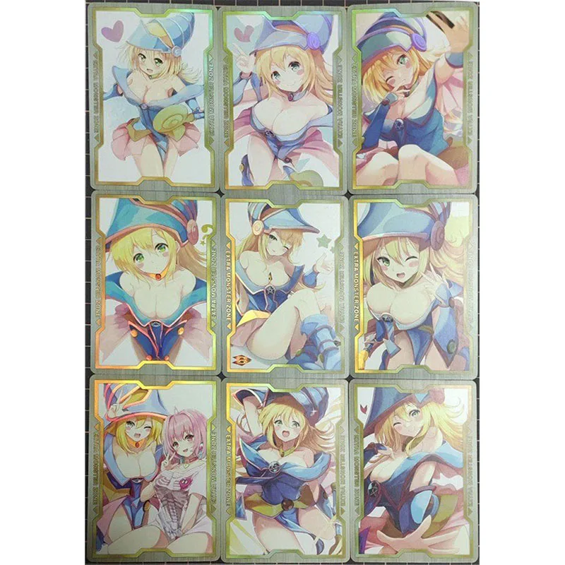 Anime Character Di Collection Kablek Maggie Anji Gil Sakula Rima Suma Laser Flash Card Boy Game Toys Christmas Birthday Gifts