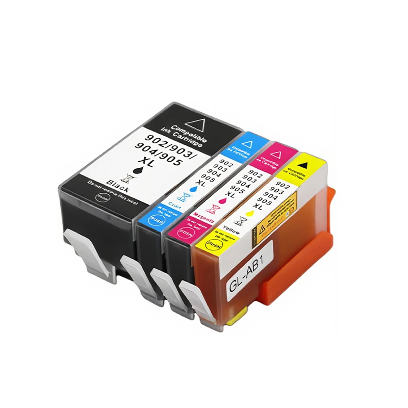 1~5set 902XL 905XL for HP902 for HP905 ink cartridge for HP Officejet Pro 6950 6960 6970 6975 6978 6979 All-in-One printer c m y