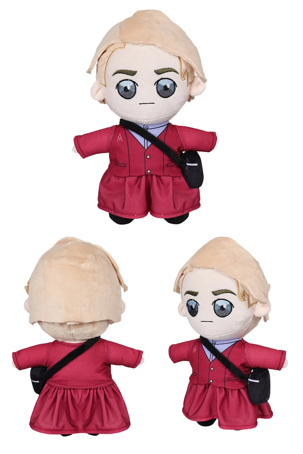 Mascote Snow Plush Toy para Cosplay, Coriolanus, Cosplay de filmes Hunger, Role Play Props, Festa de vestidos extravagantes, Presentes de aniversário, 29cm, 2023