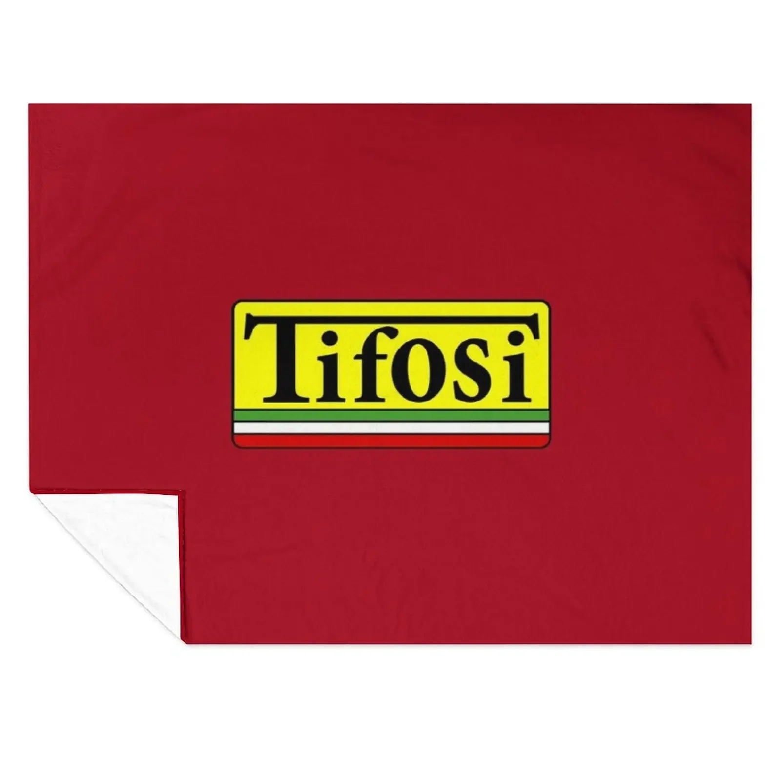 

Tifosi - Italian Flag Throw Blanket Decoratives Loose Cute Stuffeds Blankets