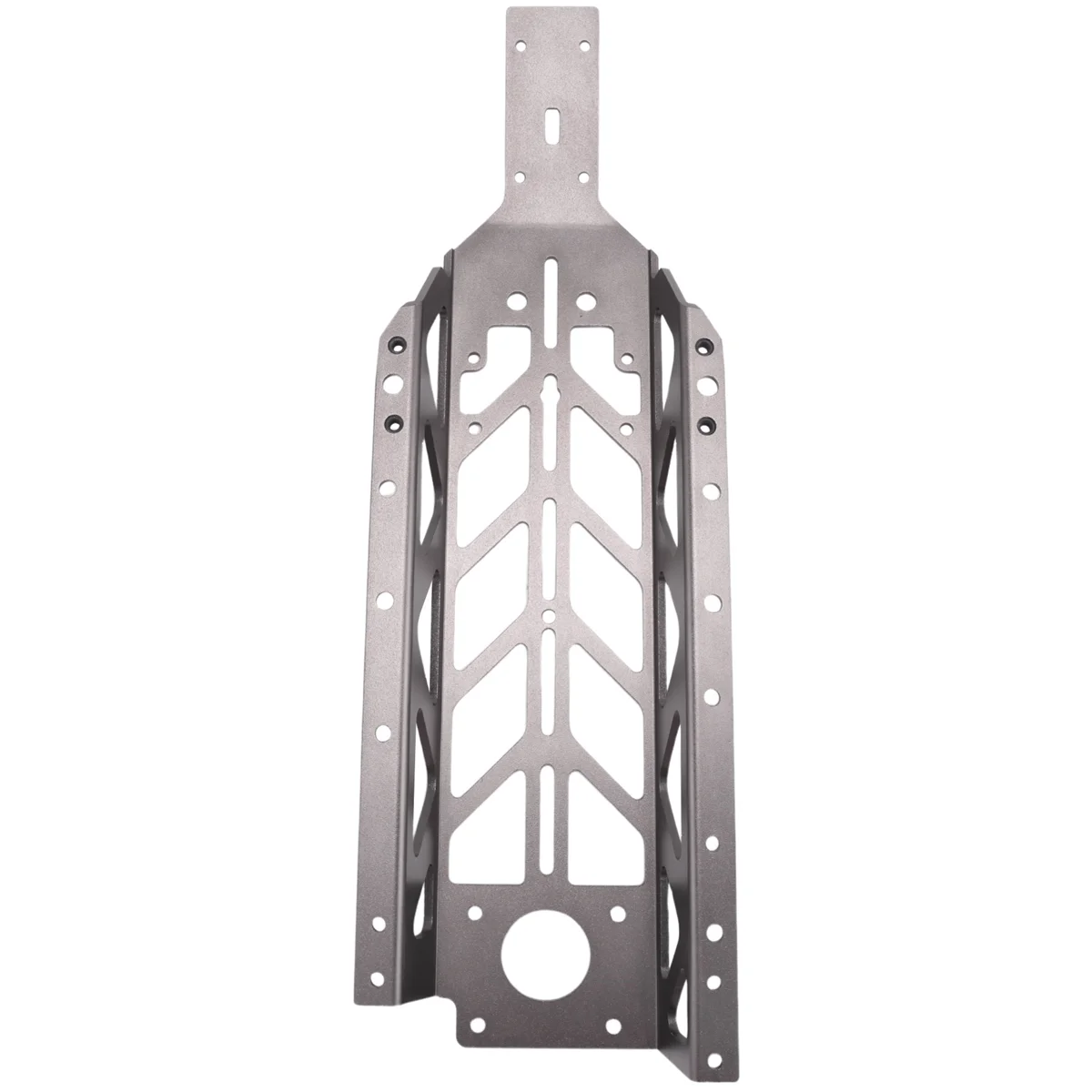 New Metal Keel Style Main Frame Chassis for 1/5 HPI BAJA ROVAN KM 5B 5T 5SC SS Rc Car Toys Parts,Titanium