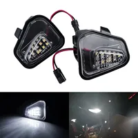 2x LED Side Under Mirror Puddle Light For VW Passat B7 CC Scirocco III Jetta Eos