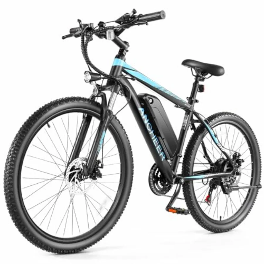 Electric Mountain Bike for Adults: 750W Motor 26 Sunshine Yellow Frame Aluminum Alloy 55 Miles Range 20-22MPH Speed