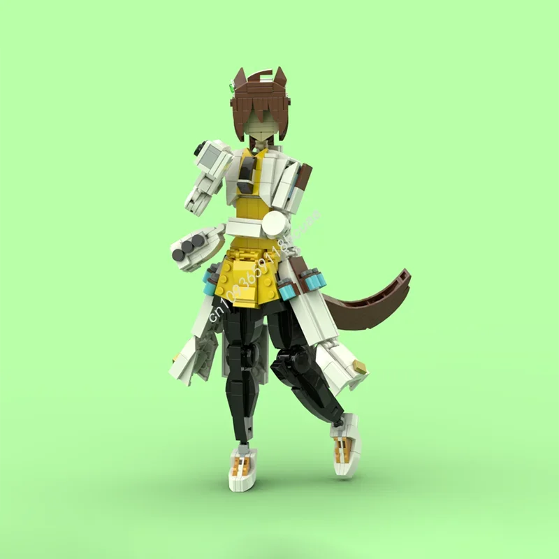 

534pcs MOC Agnes Tachyon Uma Musumess Nan Model Building Blocks Education Craft Toys Architecture Christmas Gifts