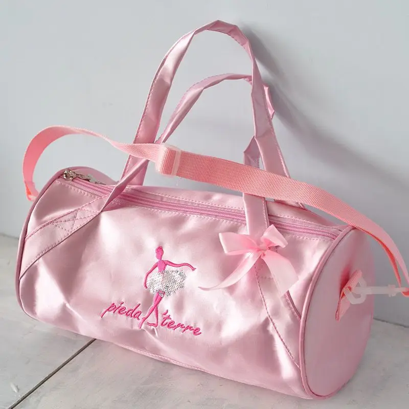 Toddler Dance Bag For Girls, Personalized Travel Bag For Kids, Weekender Duffel Bag, Monogram Ballet Shoes Bag, Child Diaper Bag