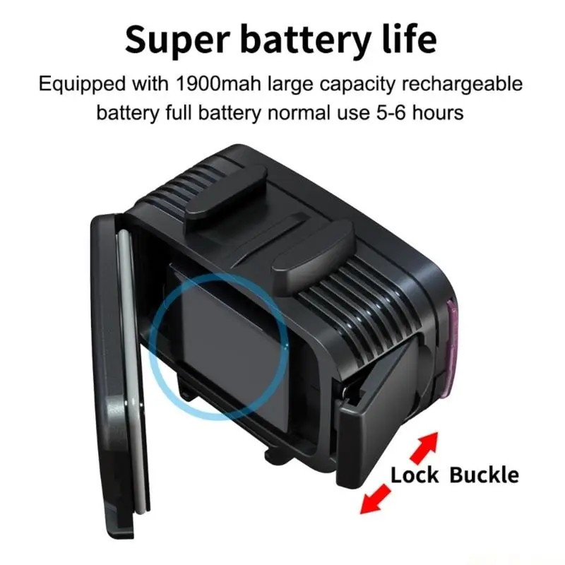 M5TD Transportable Plunge Light 130ft Impermeable Multiple Connection Support For Action Cameras