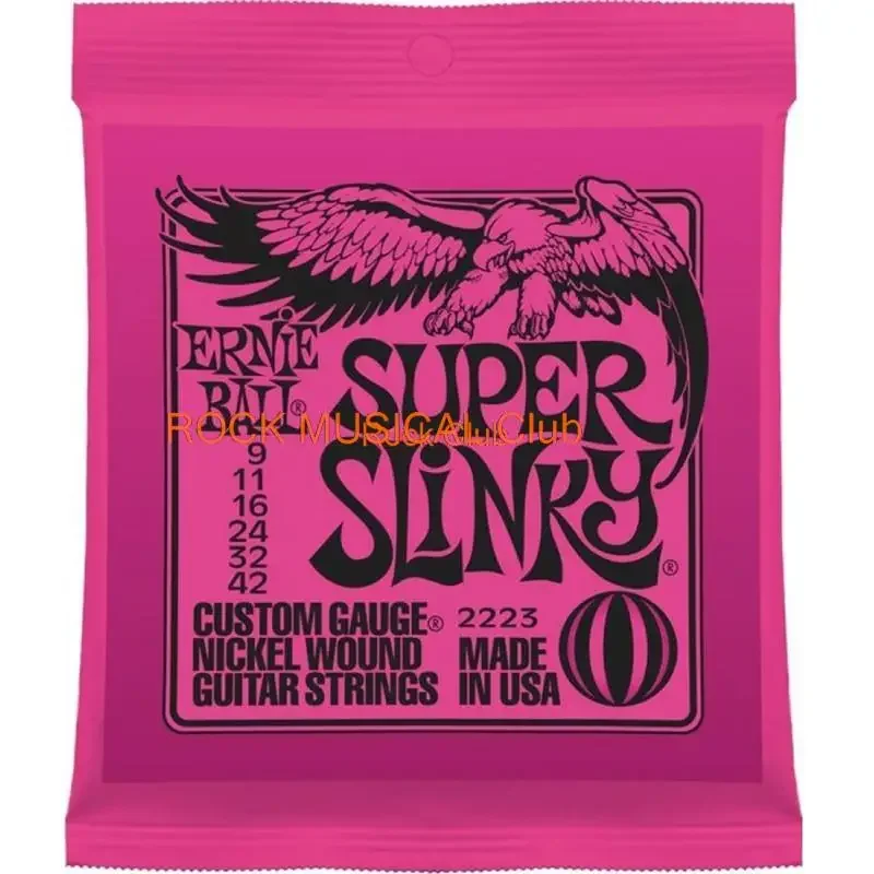 Ernie Ball Cobalt Slinky Electric Guitar Strings Nickel Wound 6 Strings Guitar For Electric Guitar Accessories 2220 2221 2222