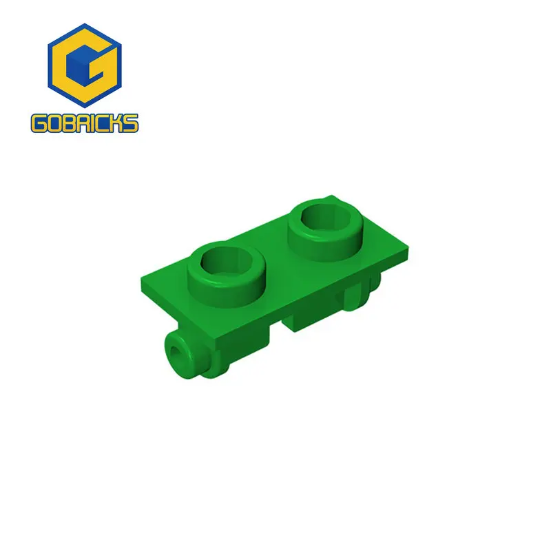 Gobricks 10PCS MOC Bricks Hinge Brick 1 x 2 Top Plate compatible with lego 3938 pieces of children\'s toys DIY Building Blocks