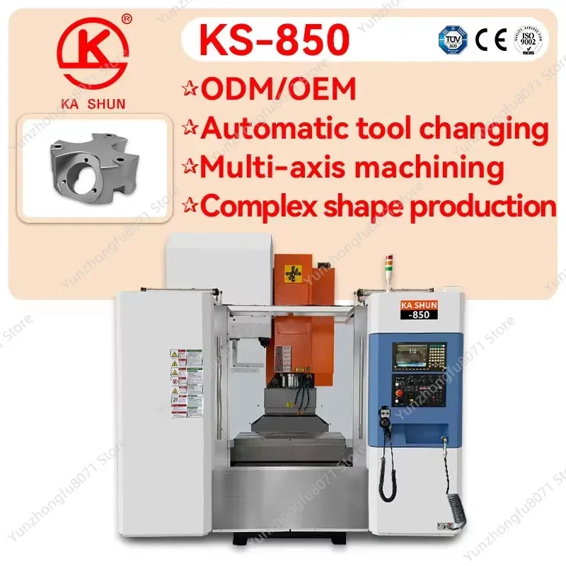 for KS-850 Machining Center High Precision Metal Parts Processing Industrial Machinery Heavy Duty Power Efficient
