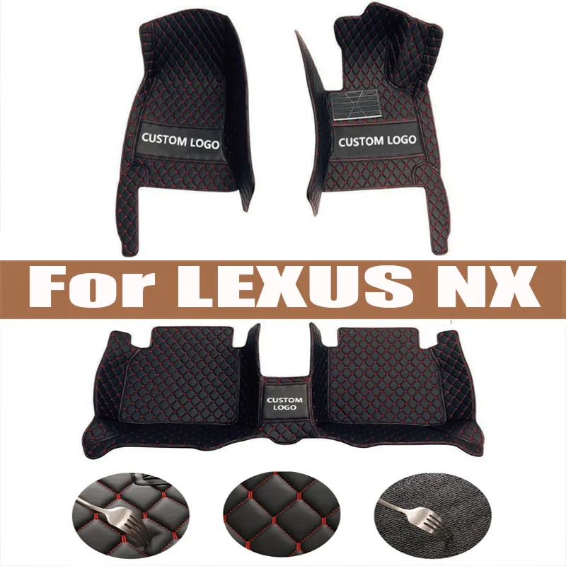 

Автомобильные коврики для LEXUS NX series 200 300h 300 200t 2015 2016 2017 2018 2019 2020 2021 2022 Пользовательские автомобильные подушечки для ног автомобильные