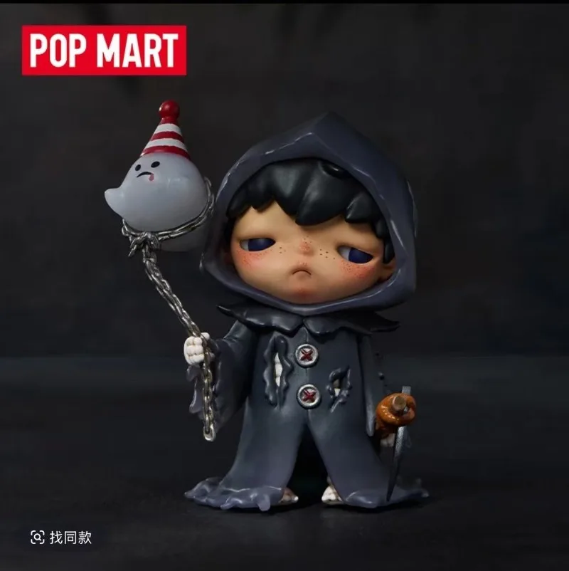 

POPMART оригинальный продукт Hirono Ono Ghost Park, серия фигурок, слепая коробка, сюрприз на Хэллоуин и забавный декоративный подарок