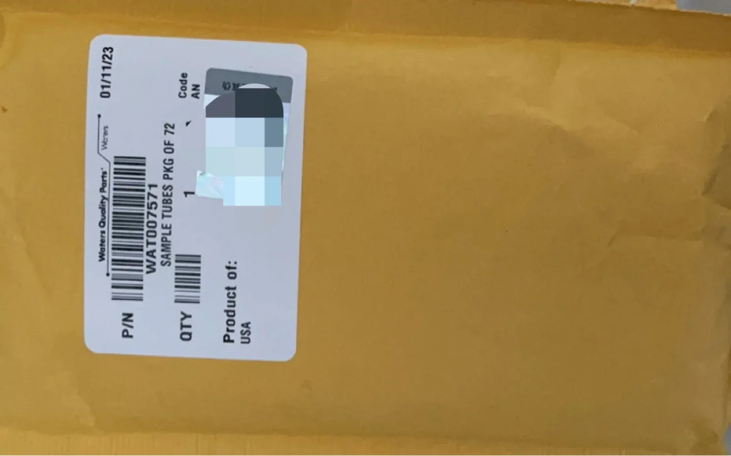 Waters Sample Tubes Wat007571 PicoTag Sample Tubes, 6x50mm, 72/pk