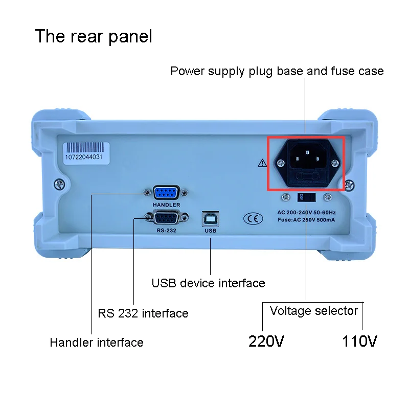 East Tester Desktop Electric Bridge ET4401/2/10 Resistance Impedance Capacitance Inductance Measure Instrument Digital LCR Meter