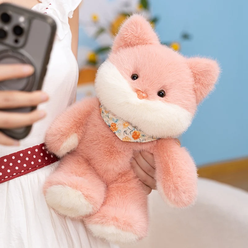 Jouet en peluche chat dessin animé et mignon, poupée chat, oreiller, poupée apaisante, décoration de la maison, cadeaux Surprise pour enfants et amis