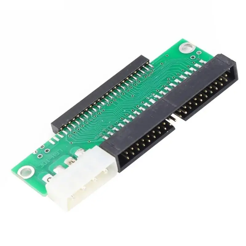 652F 2.5 to 3.5 Inch IDE Adapter,44 pin to 40 Pin HDD Laptop Hard Drive Female to Male Adapter Converter