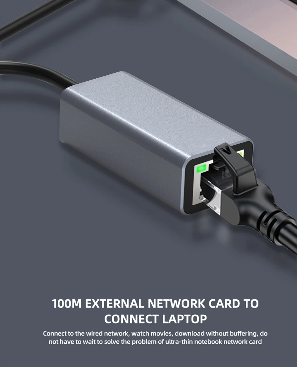 Проводная сетевая карта локальной сети 1000 Мбит/с из алюминиевого сплава USB Type-C к RJ45 Gigabit Ethernet Type-C к Ethernet-адаптеру для ноутбука Win10