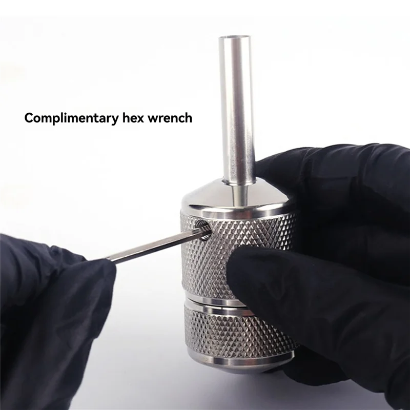 

A66Z Самоблокирующаяся ручка для татуировки Самоблокирующаяся машинка для татуировки Ручка из нержавеющей стали 22 мм 25 мм 30 мм Самоблокирующаяся