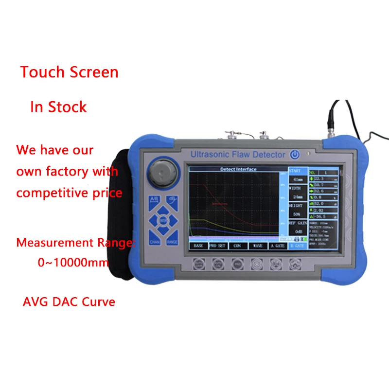 Portable Crack Detector Phased Array Ultrasonic Flaw Detector