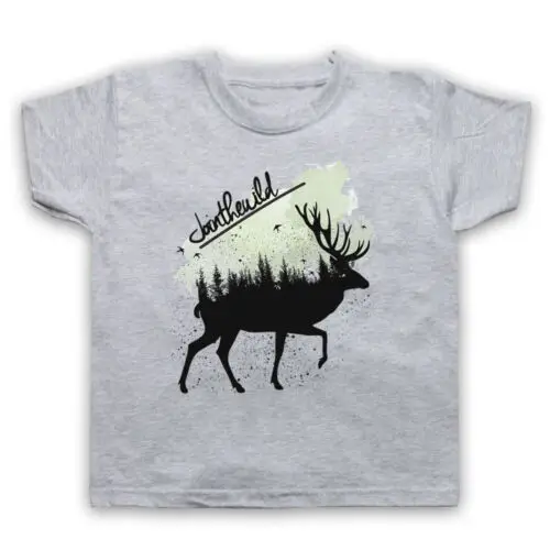 

Женская футболка с надписью JOIN DEER GRAFFITI STYLE NATURE LOVE