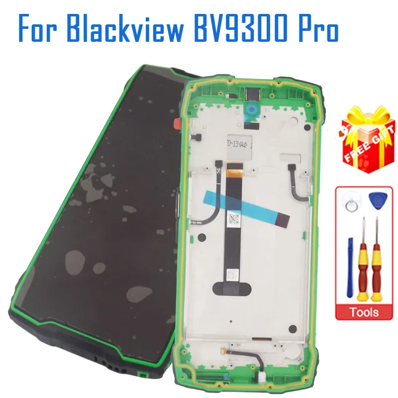 New Original Blackview BV9300 Pro Lcd Display+Touch Screen Digitizer Assembly With Frame For Blackview BV9300 Pro Smart Phone