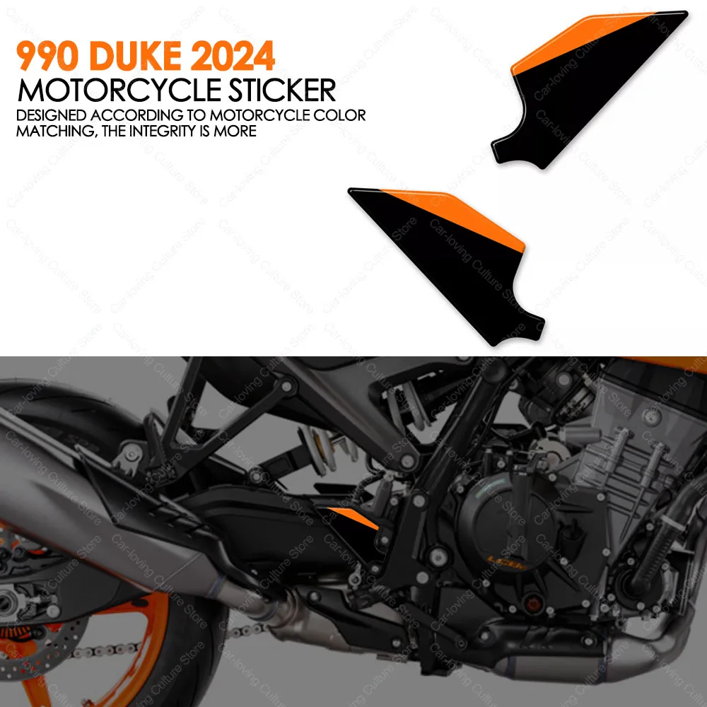 

Motorcycle Accessories Motorcycle Pedal Edge Sticker Protector 3D Resin Sticker For 990 Duke 990Duke 2024