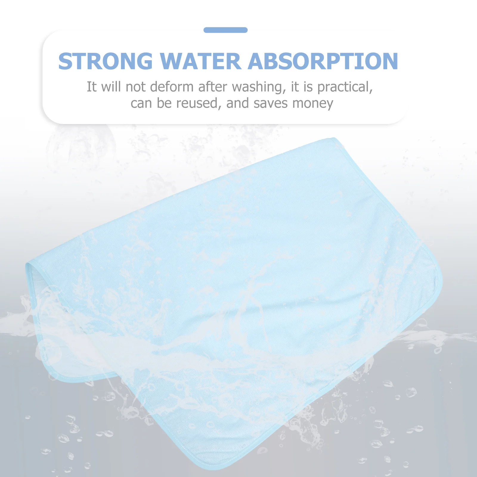 2 قطعة وسادة حفاضات سلس البول تنفس قابلة لإعادة الاستخدام قابل للغسل حماية السرير للبالغين المسنين مريحة مانعة للتسرب