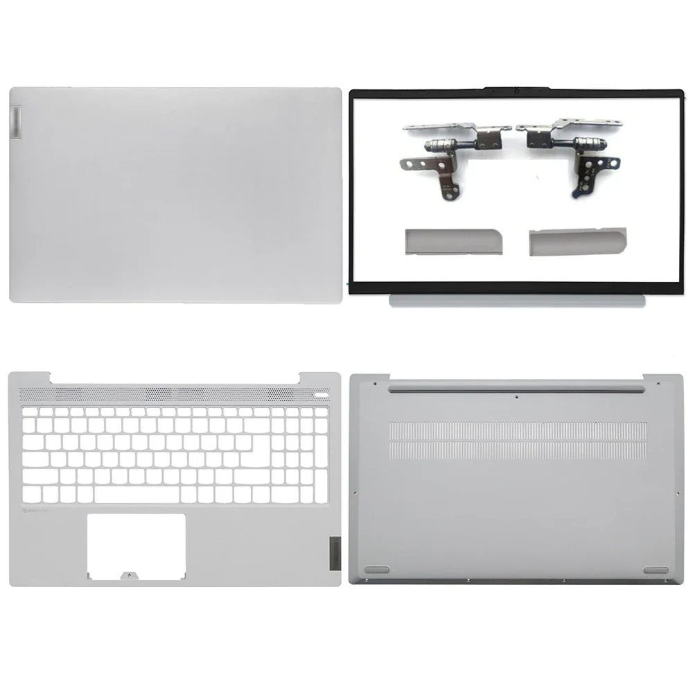 

New Case For Lenovo Ideapad 5 15IIL05 15ITL05 15ARE05 15ALC05 2020 2021 LCD Back Cover Front Bezel Hinges Palmrest Bottom Case