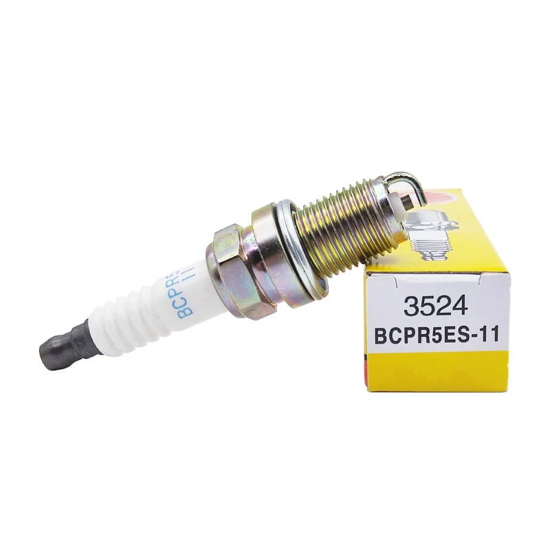 4/20pcs BCPR5ES-11 3524 Spark Plug Candles For Nissan Toyota Chevrolet Matiz M200 M250 0.8/1.0L Daewoo Matiz Tico BCPR5ES11