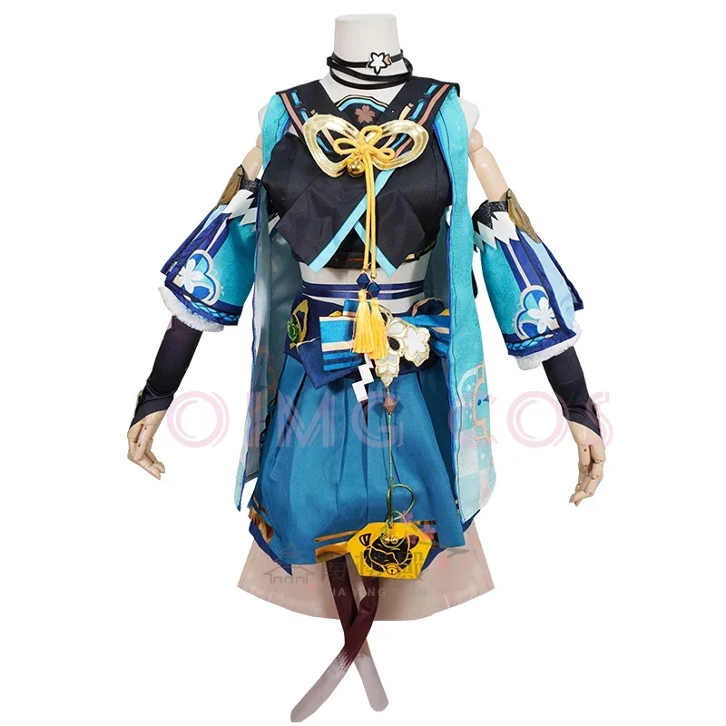 Genshin Impact Kirara Cosplay Costume Adult Carnival Uniform  Anime Halloween Party Costumes Masquerade Women Game