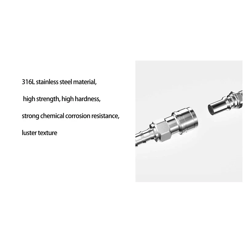 

Bykski Double sided Water Stop Valve Boutique Quick Cut off Hard Tube Water Cooling Fitting Stainless Steel CC-UQD4D-X
