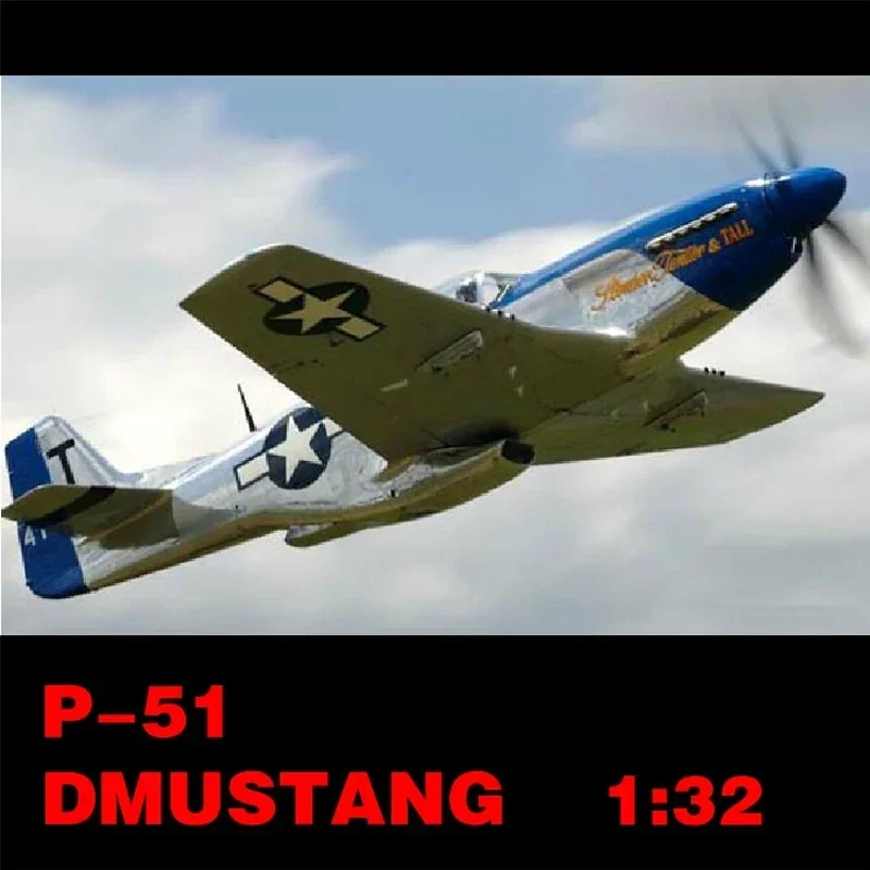 

Paper Model 1/32 USA P-51 DMUSTANG Fighter DIY Handmade Toy