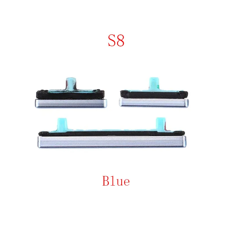 1 Set Power On Off Switch Volume Upper Down Button For Samsung Galaxy S8 G950 G950F/S8 Plus S8plus G955 G955F Side Button Key