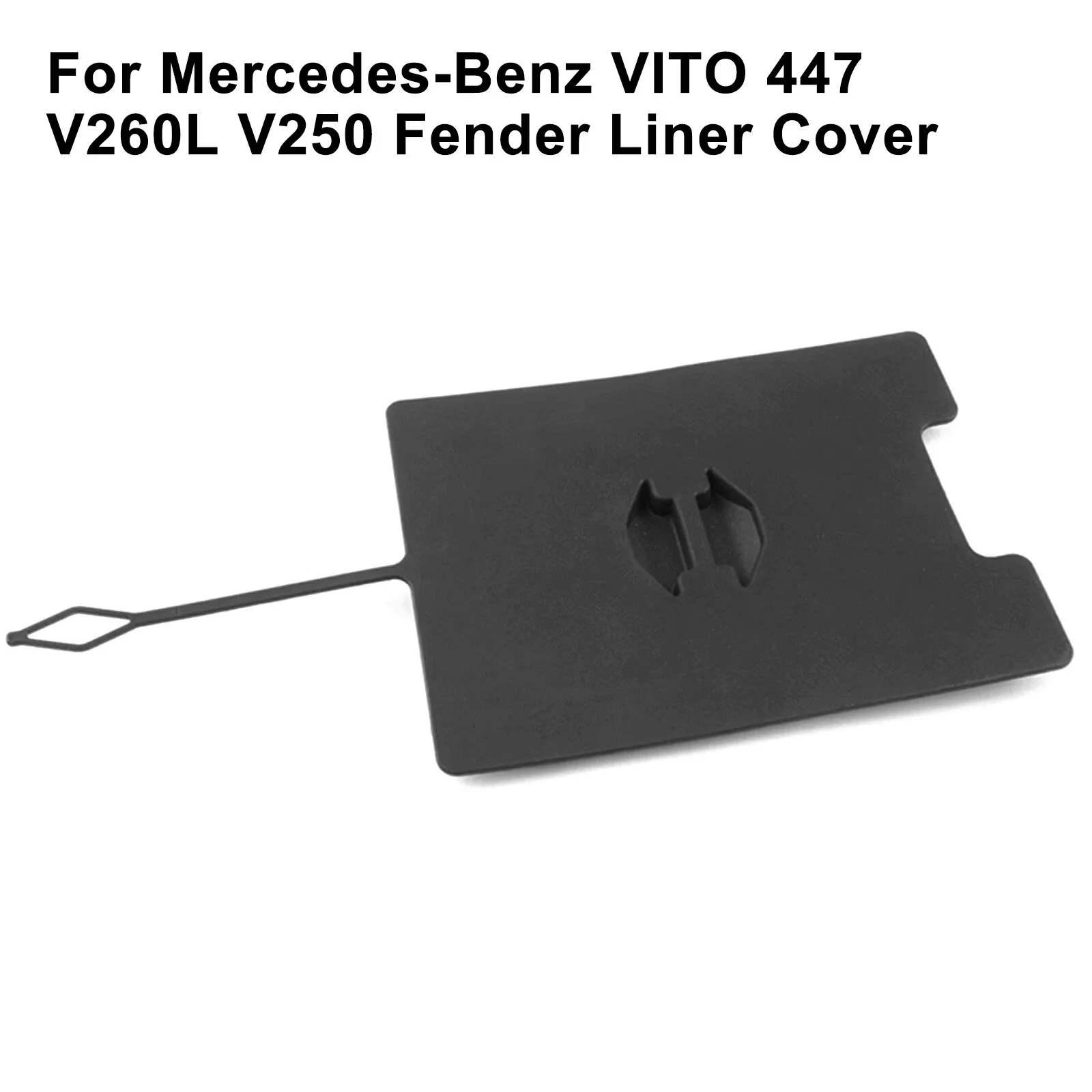 سيارة درابزين بطانة غطاء الطين العلوي الغطاء الخلفي لمرسيدس بنز فيتو V250 V260L استبدال السيارات الملحقات #3