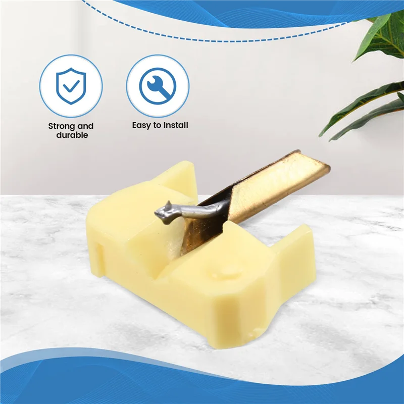 ABMF-4X para Shure M75 M75ED M75-6S DUAL N75 TYPE2 aguja de diamante LP accesorios de grabación de vinilo