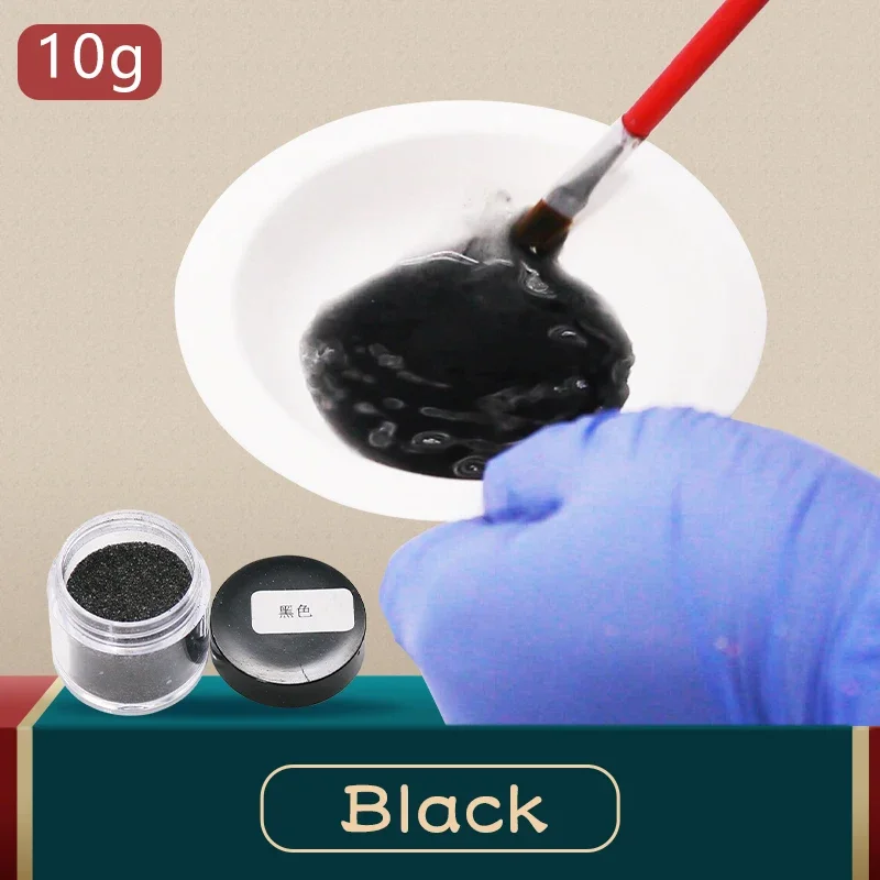 

Краска для ткани, пигмент, черный порошок, 10 г, краска для одежды, перьев, бамбука, орг. Фикс выцветшая акриловая краска для одежды