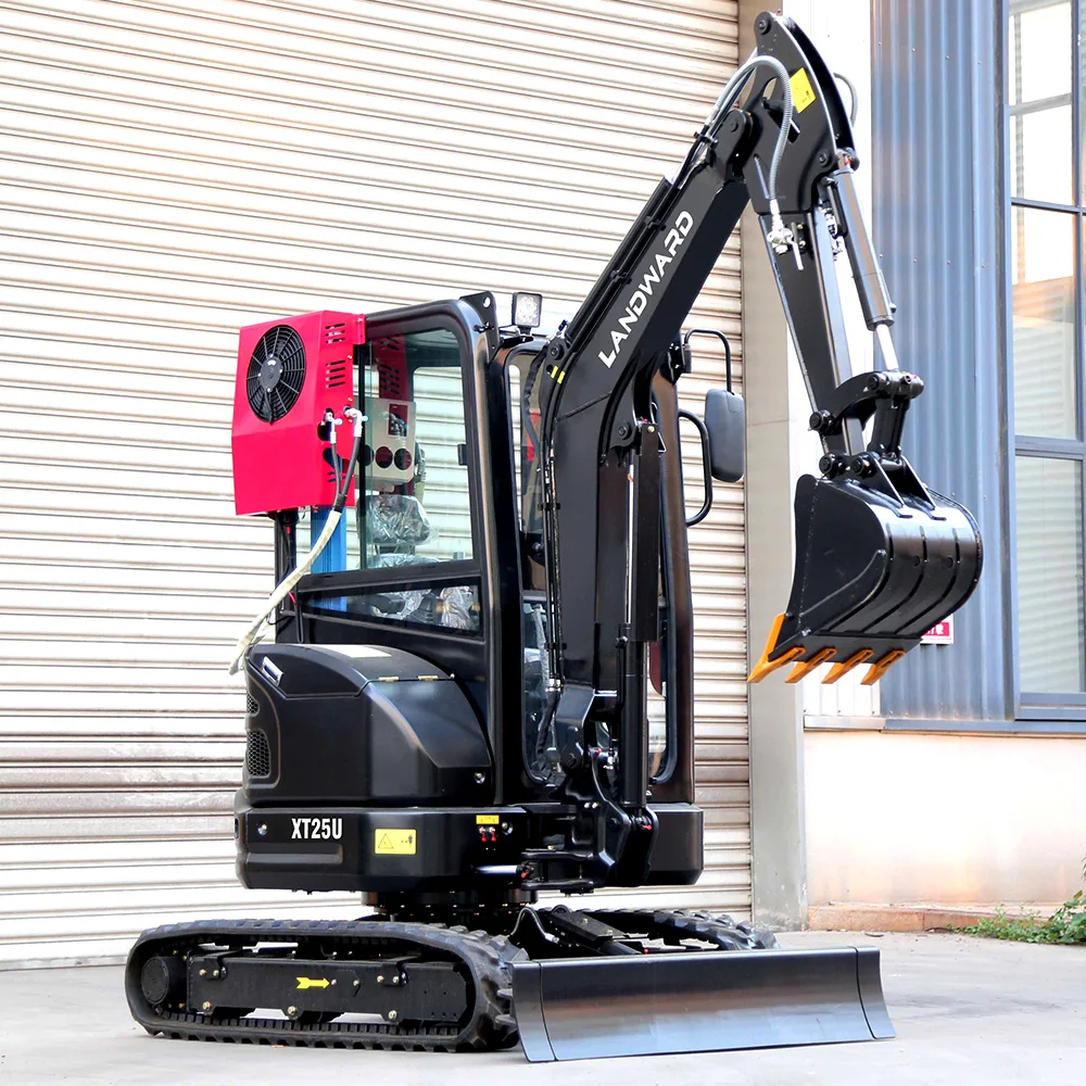 Customized Chinese Manufacturers 2.5 Ton Small Excavator Mini Digger Prices Multifunctional Farm Bagger With CE EPA Escavator