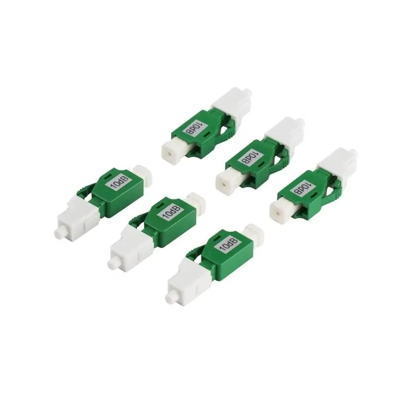 LC APC Male-Female Fixed Sm Fiber Optic Attenuator 1dB-30dB for Network Use