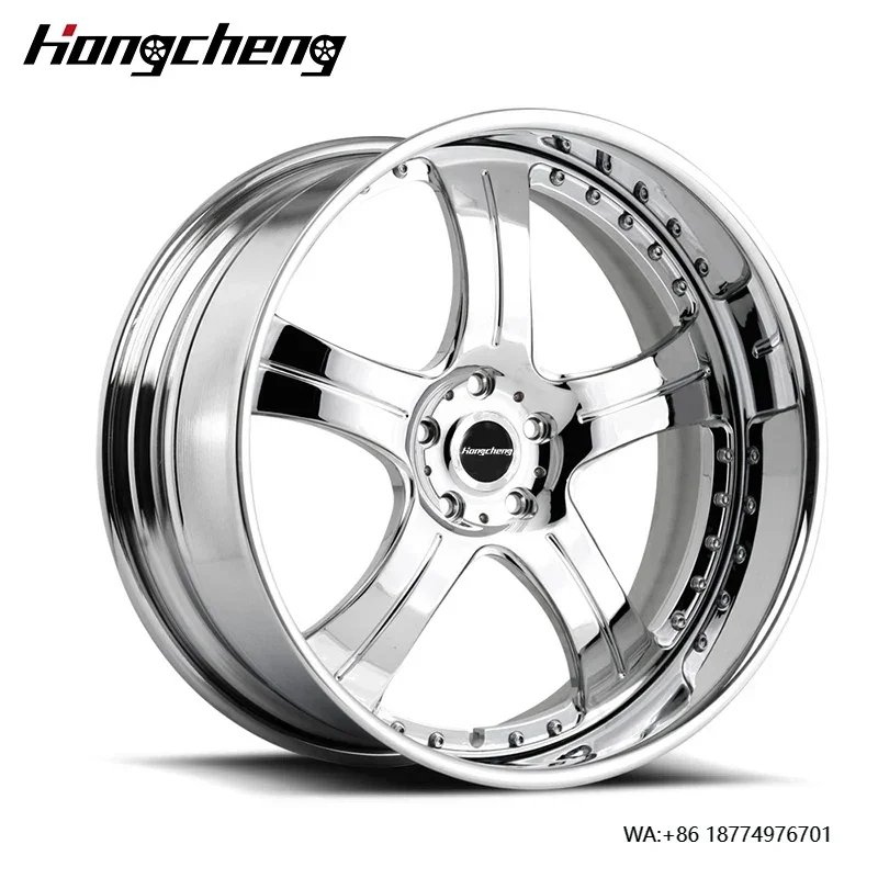 

Cubo rueda forjado aleación automotriz alta calidad, plata directa l fabricante, estilo JDM, cubo rueda modificado