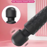 20 Modes Vibrator AV Magic Wand Powerful Female G-spot Massager Clit Clitoris Stimulator Sex Toys Adult Female Erotic Products